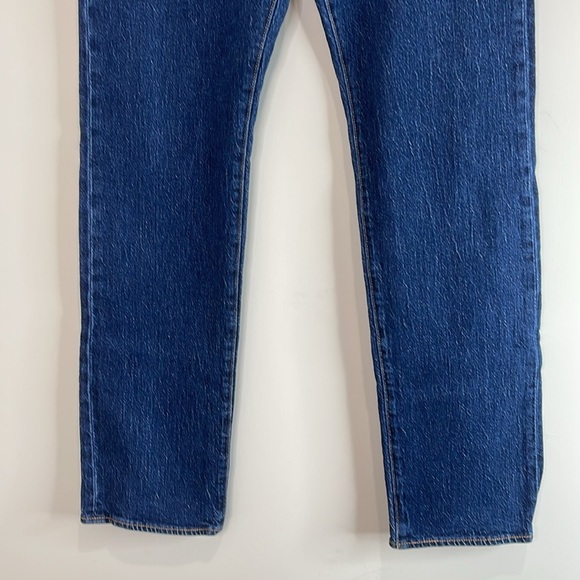 Levi's Premium Men’s 501 93 Straight Leg Jeans The Fillmore Blue Dark Wash 34 34 - Picture 4 of 14